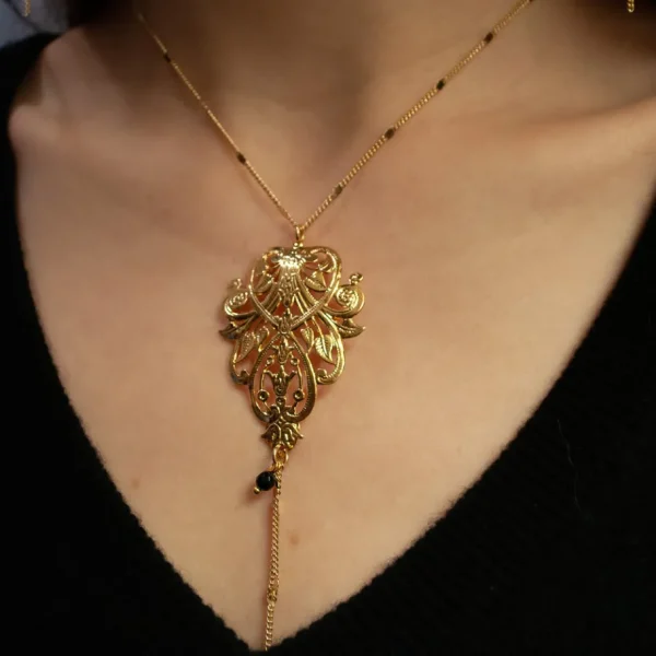 Lotta Djossou Collier Filigrane Morris Doré Outlet
