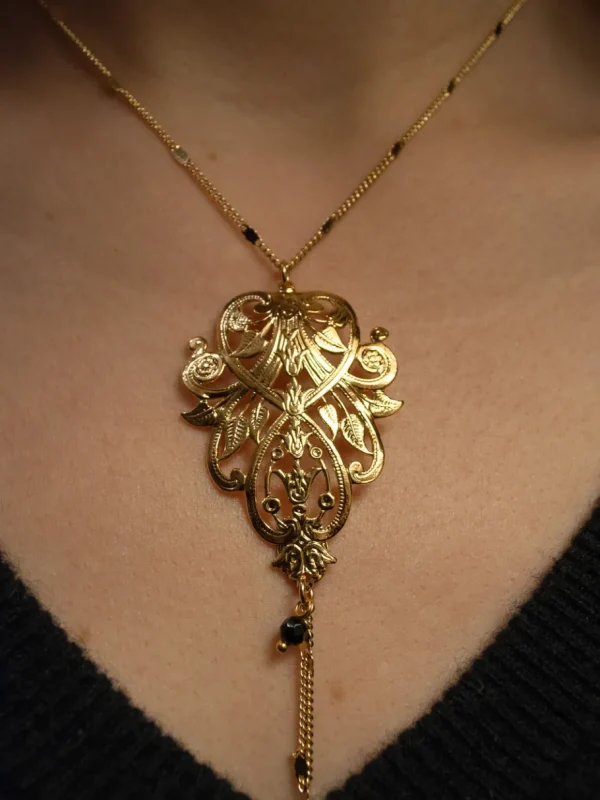 Lotta Djossou Collier Filigrane Morris Doré Outlet