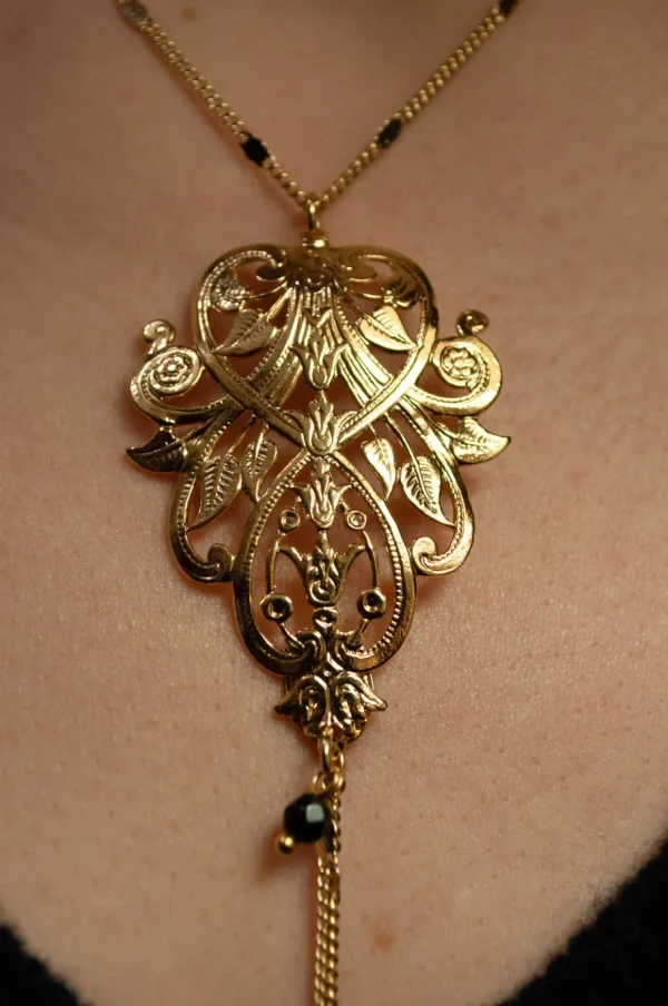 Lotta Djossou Collier Filigrane Morris Doré Outlet