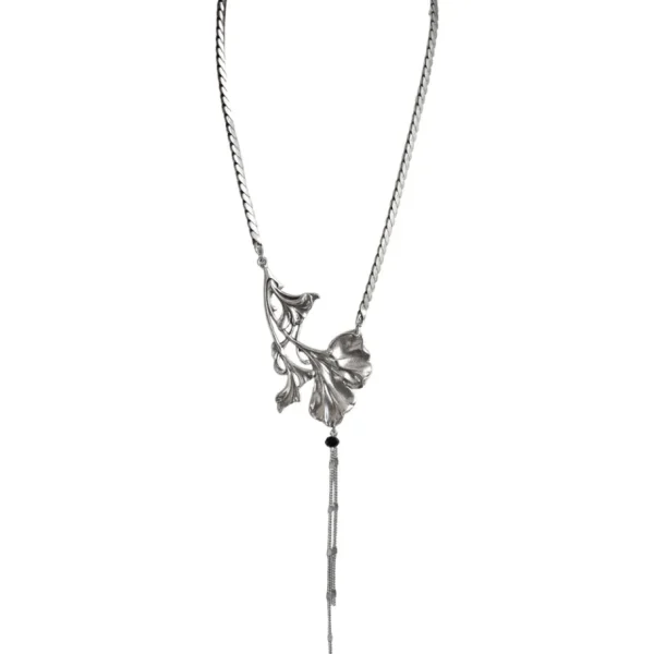 Lotta Djossou Collier Ginkgo Gin New