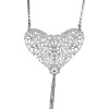 Lotta Djossou Collier Grand Cœur Filigrane Sale