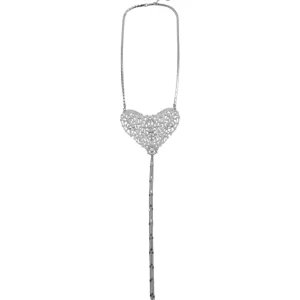 Lotta Djossou Collier Grand Cœur Filigrane Sale