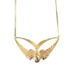 Lotta Djossou Collier Hirondelle doré Outlet