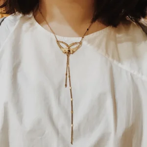 Lotta Djossou Collier Hirondelle Doré Outlet