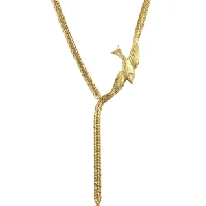 Lotta Djossou COLLIER L'ENVOL DORE Sale