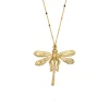 Lotta Djossou Collier Libellule Louise Doré Fashion