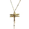 Lotta Djossou COLLIER LITTLE LIBELLULE DORE Discount