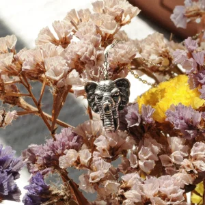 Lotta Djossou Collier Éléphant New