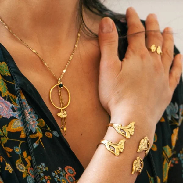 Lotta Djossou Collier Mila Doré New