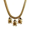 Lotta Djossou Collier Mini Scarabee doré Online