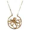 Lotta Djossou Collier Octopus Doré Online
