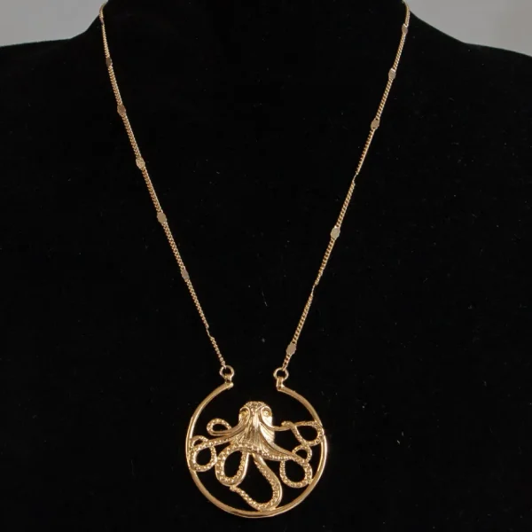 Lotta Djossou Collier Octopus Doré Online