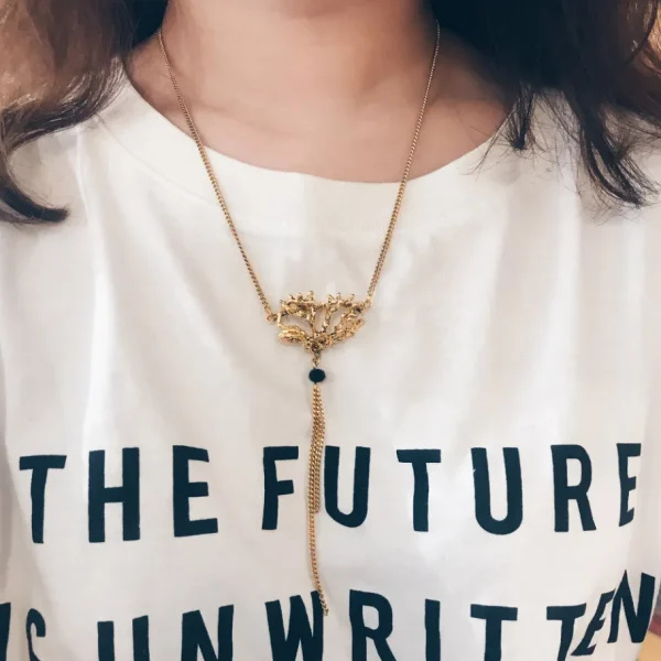 Lotta Djossou COLLIER OURSIN DORE Best