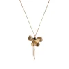 Lotta Djossou Collier Pansy Doré Online
