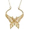Lotta Djossou Collier Papillon Charme Doré Sale