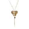 Lotta Djossou Collier Pensée Doré Outlet