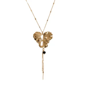 Lotta Djossou Collier Pensée Doré Outlet