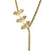 Lotta Djossou Collier Plastron Trois Scarabées Doré Online