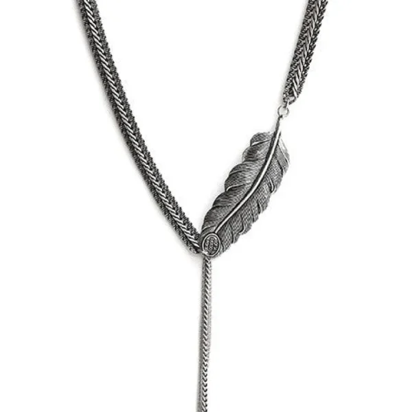 Lotta Djossou Collier Plume Online