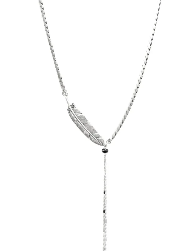 Lotta Djossou Collier Plume d'Oiseau Online