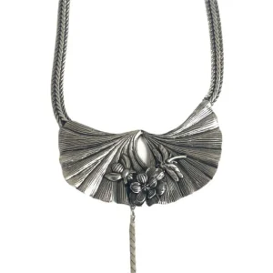Lotta Djossou Collier Prisca Argenté - Libellule Hot