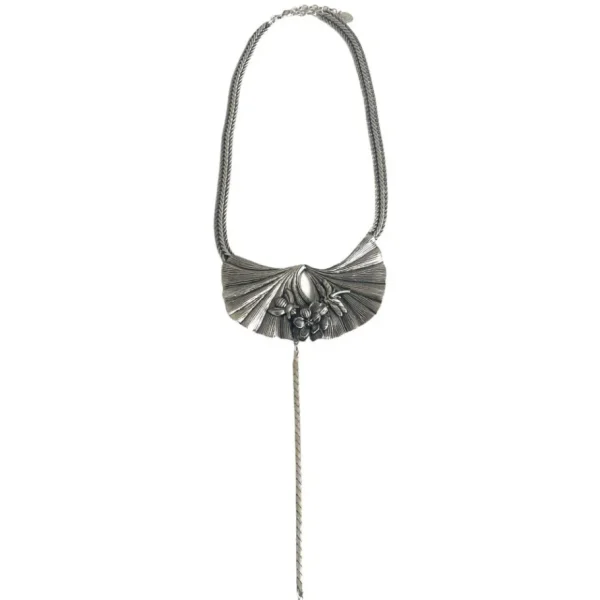 Lotta Djossou Collier Prisca Argenté - Libellule Hot