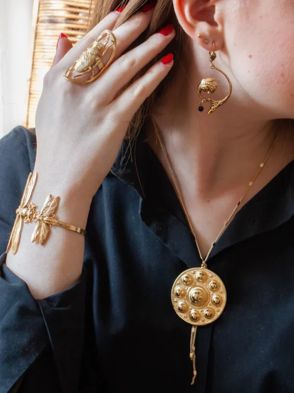 Lotta Djossou Collier Roma Doré Online