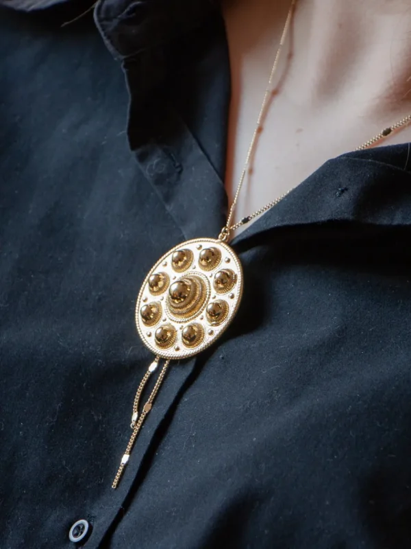 Lotta Djossou Collier Roma Doré Online