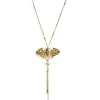 Lotta Djossou Collier Scarabée Doré Discount
