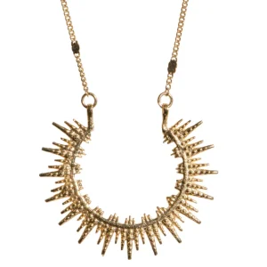 Lotta Djossou Collier Soleil Doré Clearance