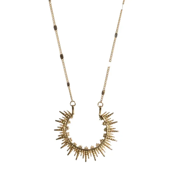 Lotta Djossou Collier Soleil Doré Clearance