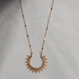 Lotta Djossou Collier Soleil Doré Clearance