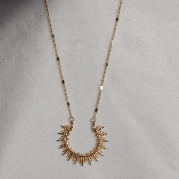 Lotta Djossou Collier Soleil Doré Clearance