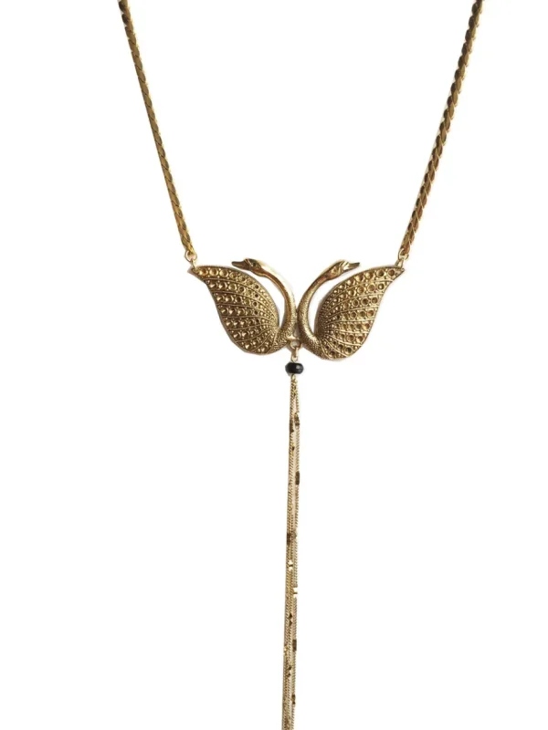 Lotta Djossou Collier Swan Doré Best