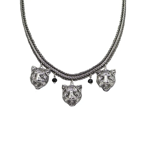 Lotta Djossou Collier Trois Tigres New