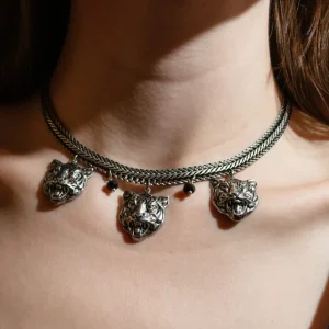 Lotta Djossou Collier Trois Tigres New