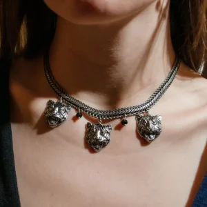 Lotta Djossou Collier Trois Tigres New