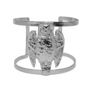 Lotta Djossou Manchette Hibou argentée Online