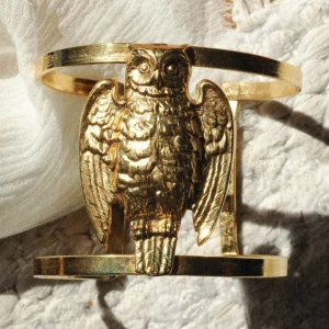 Lotta Djossou Manchette Hibou argentée Online
