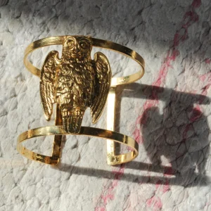 Lotta Djossou Manchette Hibou argentée Online