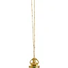 Lotta Djossou Sautoir Oscar Doré Jade Outlet